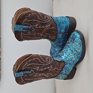Roper size 13 cowgirl glitter sparkly cowgirl boots